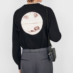 EUC Men’s Small Dior Daniel Arsham Faded CD3D Basketball Print Cotton Sweatshirt